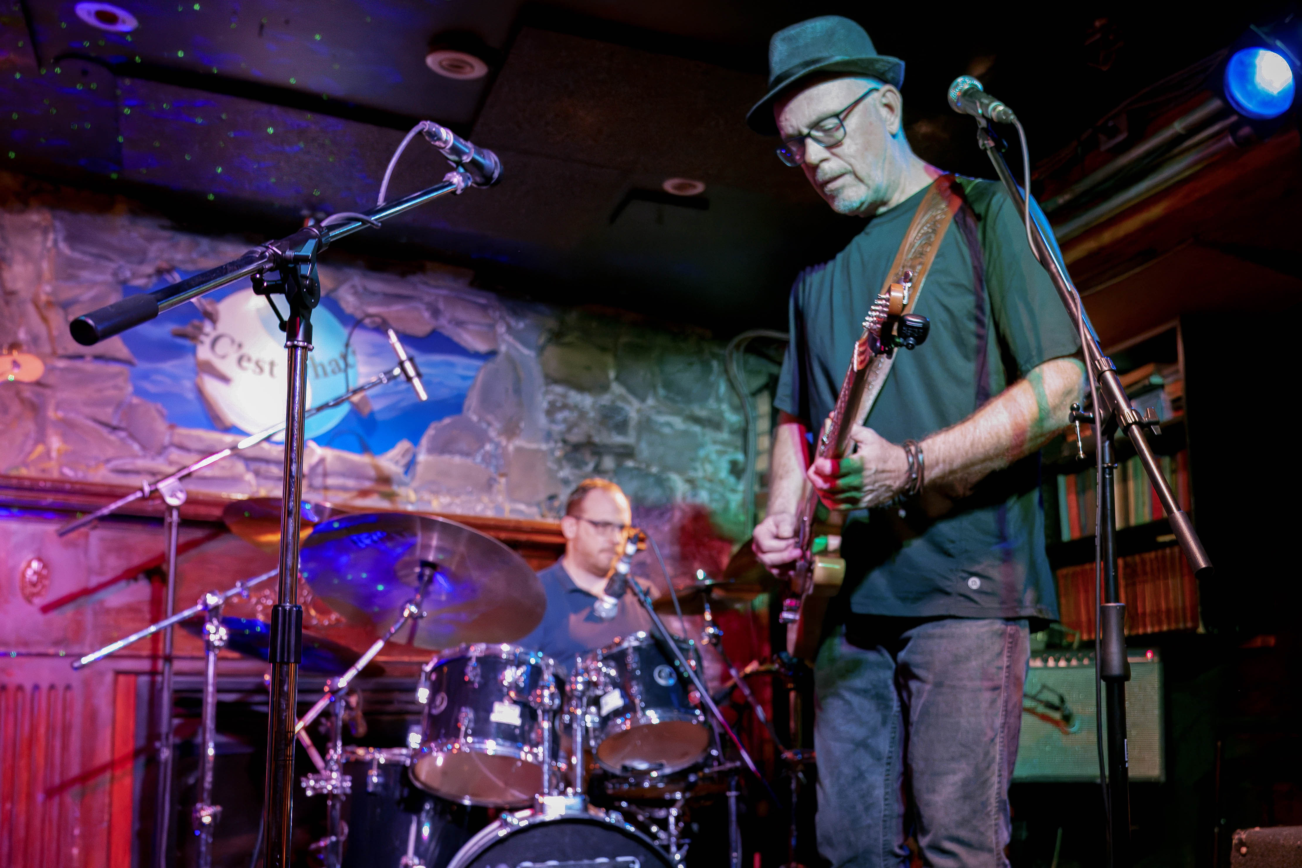 Brett with multiple instruments