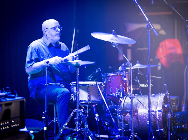 Randy on drums